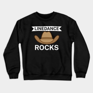 Linedance rocks Crewneck Sweatshirt